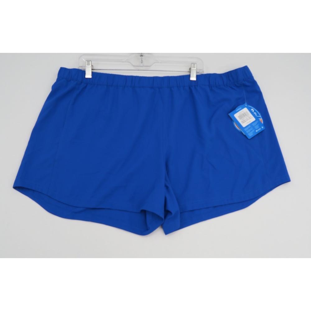 Columbia PFG Tamiami Pull On Shorts Womens XXL Blue Fishing Omni-Shade